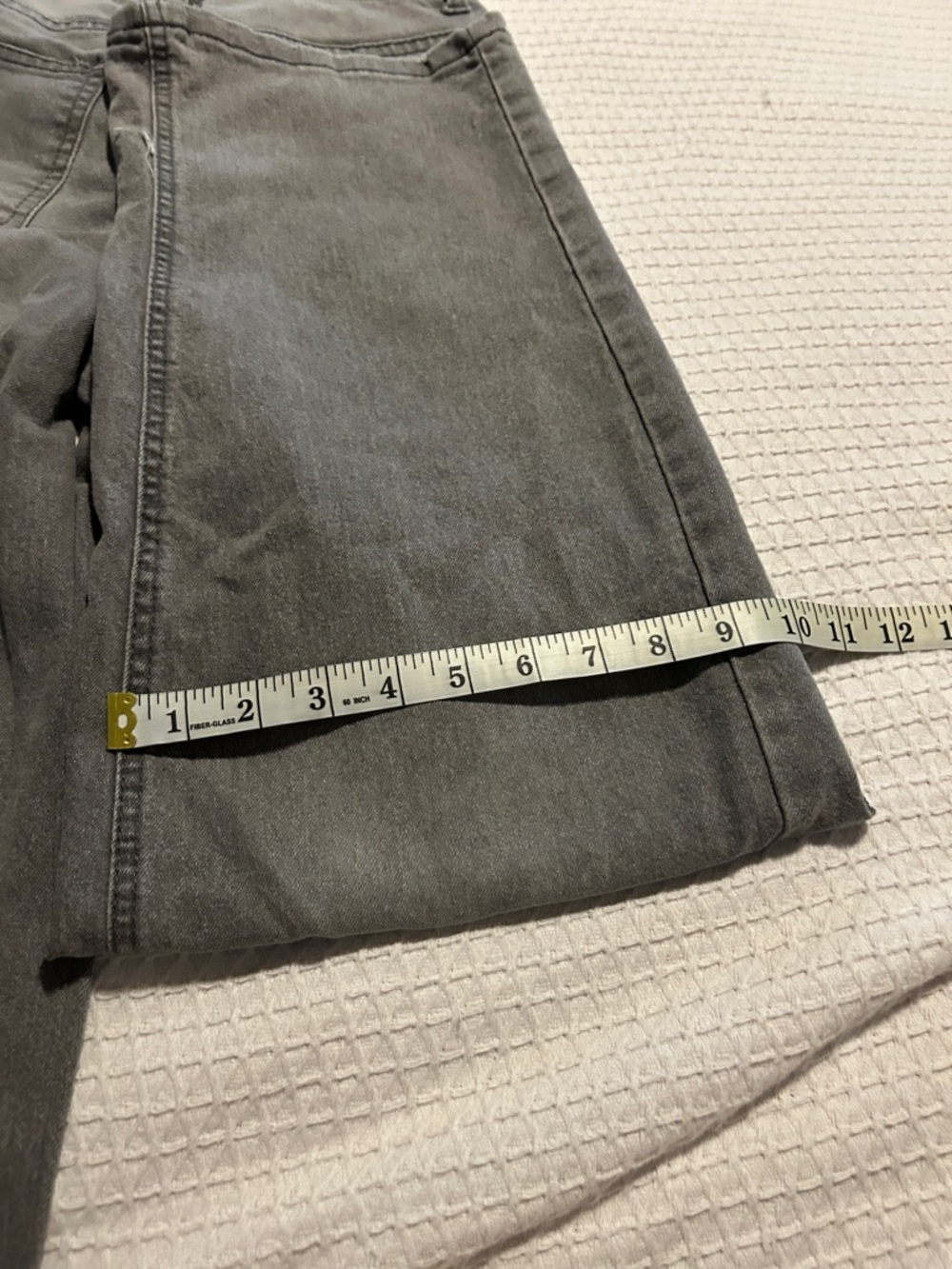 No Boundaries Women's Gray Wide Leg Jeans - Picture 8 of 10